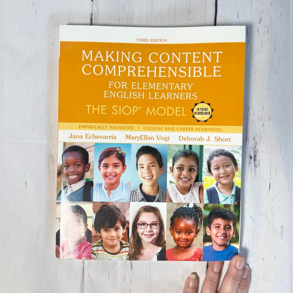 Making Content Comprehensible for Elementary English Learners SIOP Model